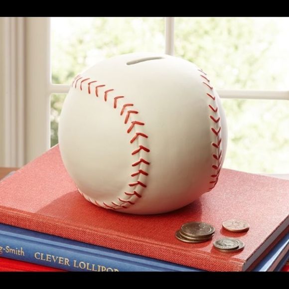 Pottery Barn Kids Other Pottery Barn Kids Ceramic Baseball Shape